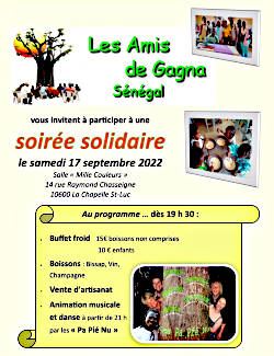 invitation soiree solidaire 17.09.22 s